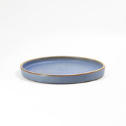 Spiral Breakfast Plate - Matte Blue
